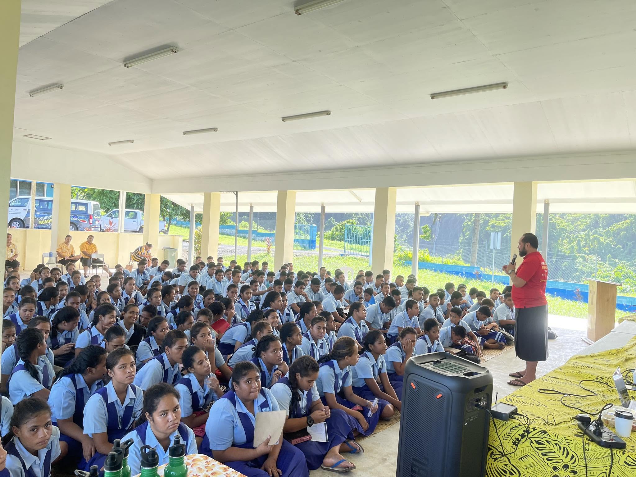 Cyber SMART Samoa Roadshow – Lepa Lotofaga College