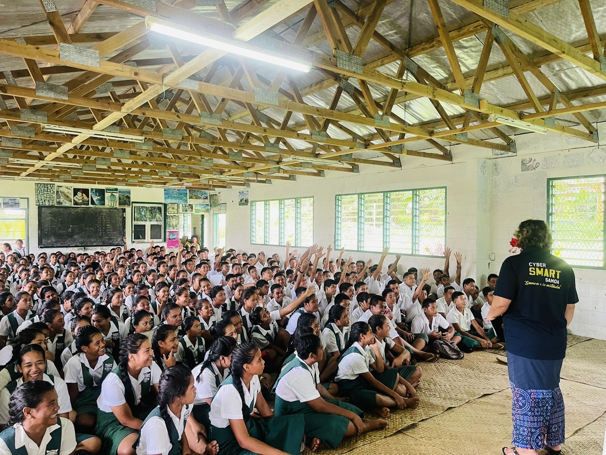 Cyber SMART Samoa Roadshow – Falealili College
