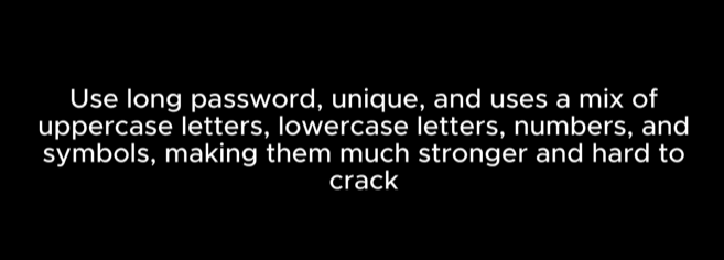 🔒 Strong Passwords Matter