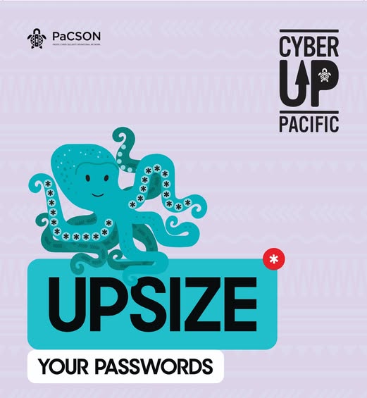 Our Cyber Up Pacific Character of the day: the Octopus 🐙